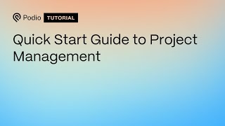 Quick Start Guide to Project Management