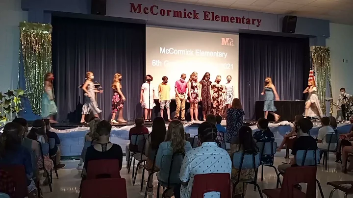 McCormick Elementary School 6th Grade Recognition 2021