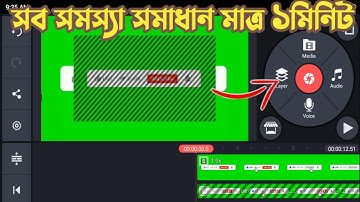 Kine laye Black Lines ★ Unsupported Resolution Problem Solve। Audio Fade  problem Fix Kinemaster ।।