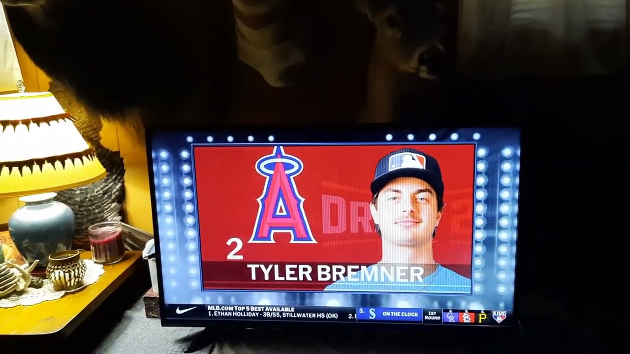 Angels select tyler Bremner in 1st round