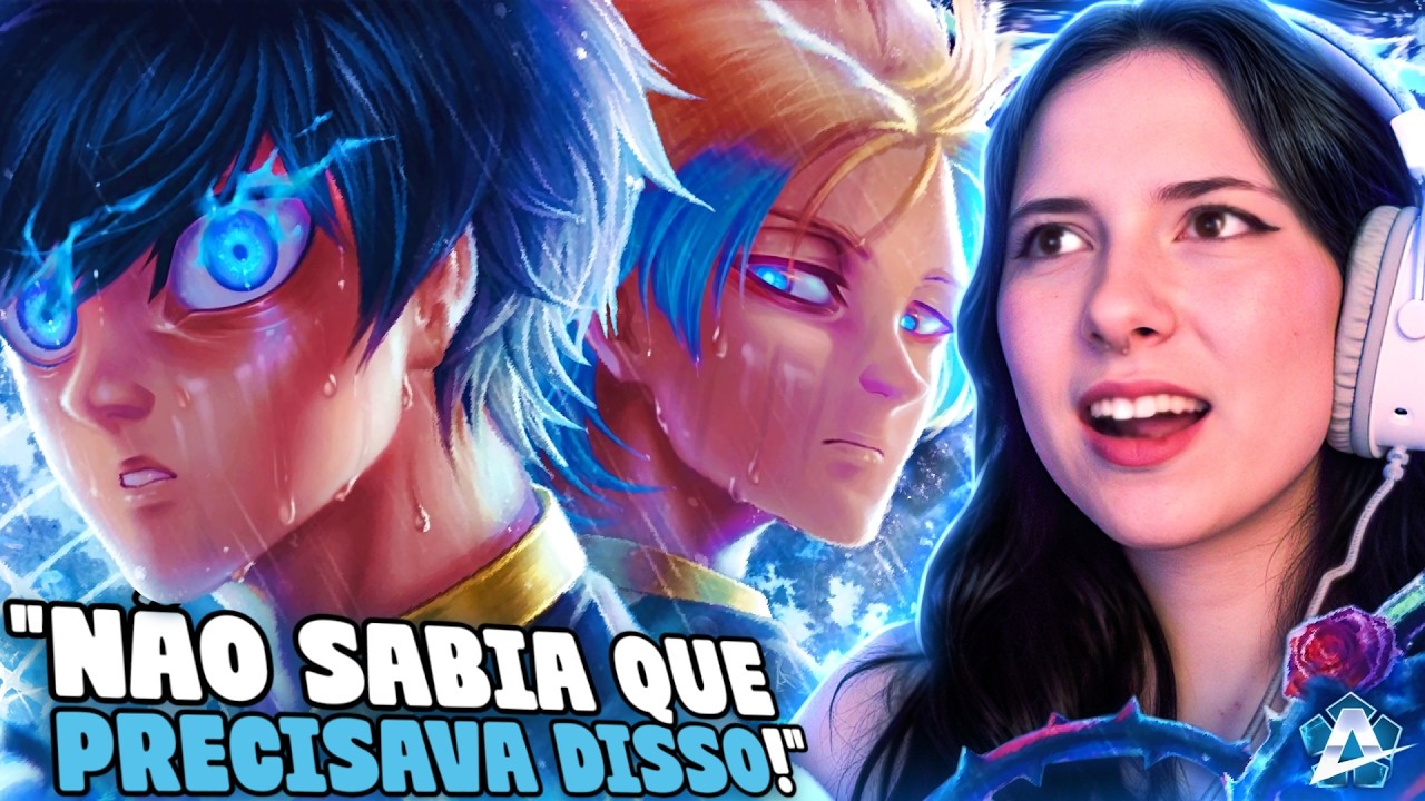 REACT ANIRAP | ♪ Kaiser e Isagi (Blue Lock) | Prodígios | AniRap ft. Lucas A.R.T. - Isoca