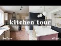 KITCHEN TOUR | BEFORE AND AFTER | KITCHEN RENOVATION & GARAGE CONVERSION