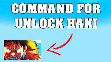 COMMAND for UNLOCK HAKI in Minecraft Mine Mine No Mi ! 🙀