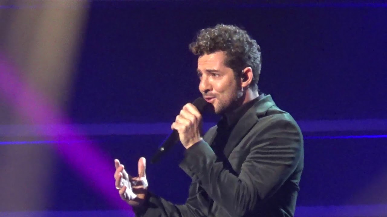 David Bisbal canta 'Mi Princesa'  en el Upfront NEXT TV, de Atresmedia