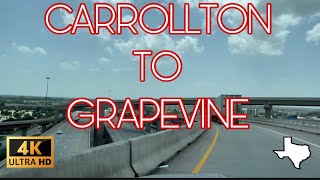 [4K] Carrollton To Grapevine - Full Drive - Dallas, Texas Profile