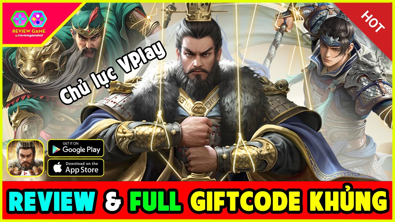 Đây Là Game Khủng Chủ Lực Của VPlay Cuối 2025 Thao Túng Tam Quốc, Full Giftcode Chung Quà Đỉnh
