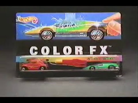 Hot Wheels Color FX Ad 1994 - YouTube