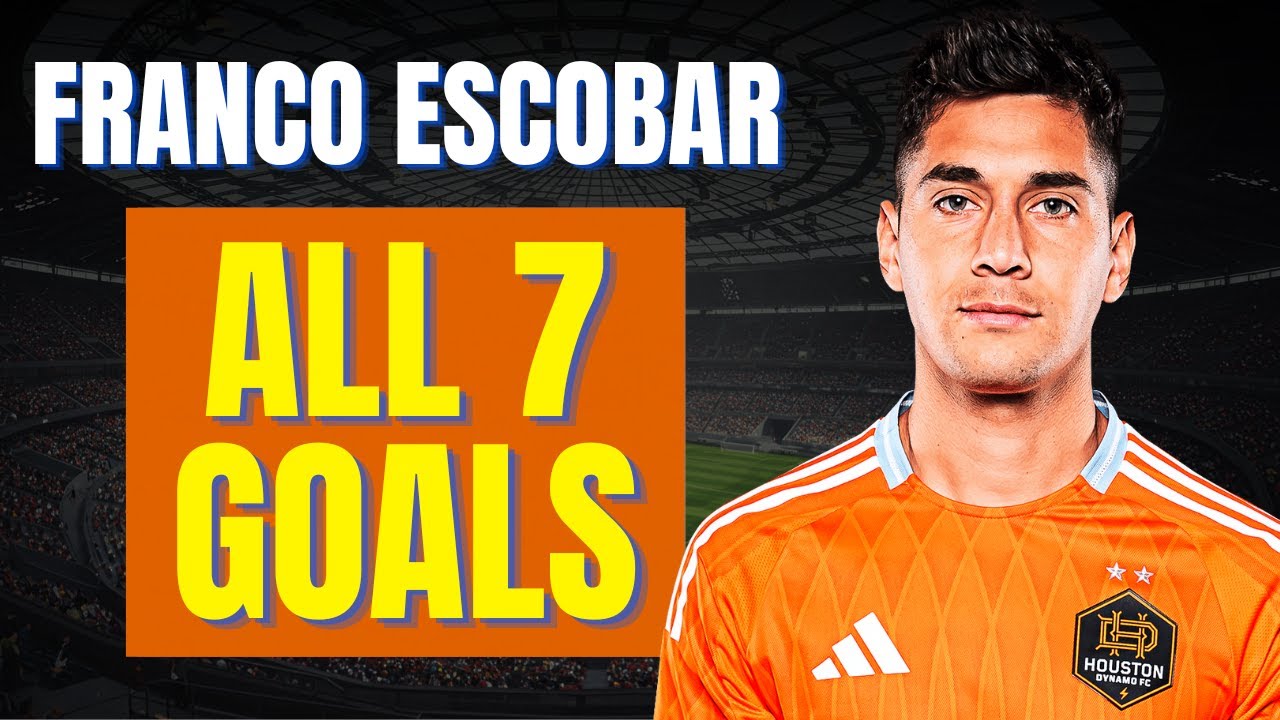 Franco Escobar - ALL 7 GOALS FOR HOUSTON DYNAMO | Skills & Highlights