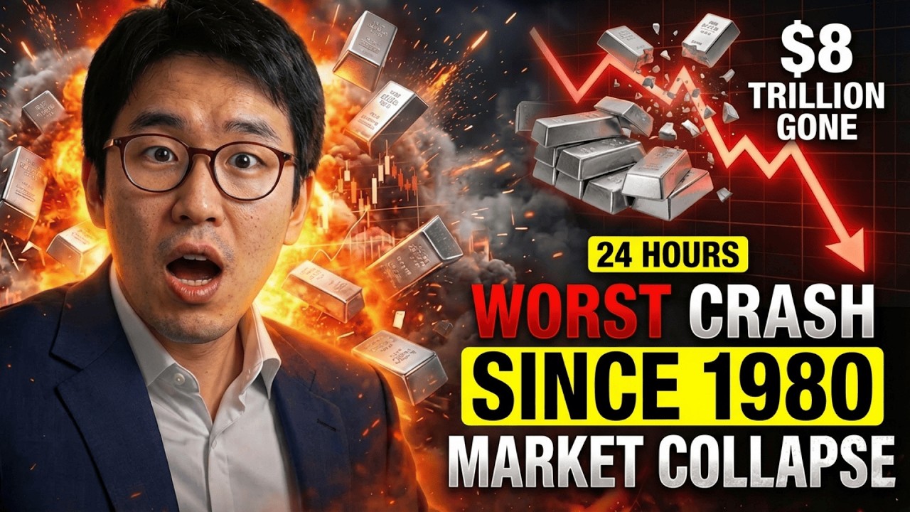 Silver's $8 TRILLION Crash in 24 Hours — Worst Since 1980