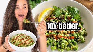 How I Made Green Peas Taste 10x Better (less than $3!)