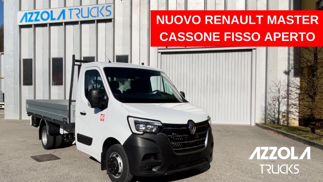 NUOVO Furgone con Cassone Fisso - Renault Master 130.35