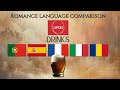 Romance Languages Comparison: Drinks