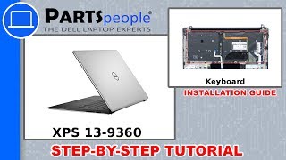 Dell Xps 13-9360 P54G002 Keyboard How-To Video Tutorial
