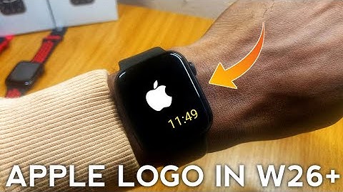 How to add APPLE LOGO in w26 plus FAST!!!