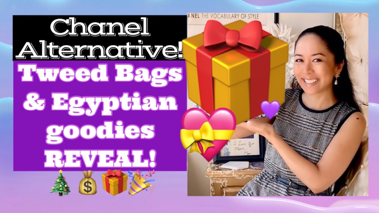 CHANEL TWEED BAG ALTERNATIVE ! Kurt Geiger Bag Reveals & Egyptian Goodies !