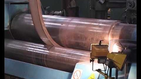 MÁY LỐC TÔN THỦY LỰC 4 TRỤC FACCIN - FACCIN PLATE ROLLING MACHINE 4HEL