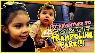 Sky Zone Trampoline Park Review! | Trinity and Serenity