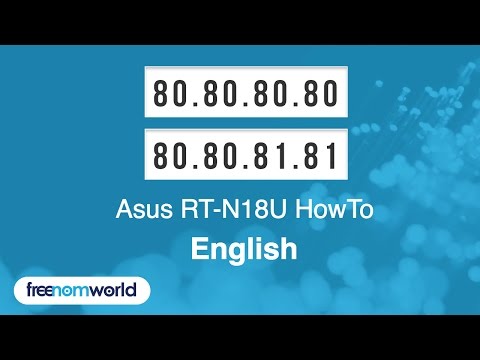 Freenom World Asus RT-N18U HowTo (English)