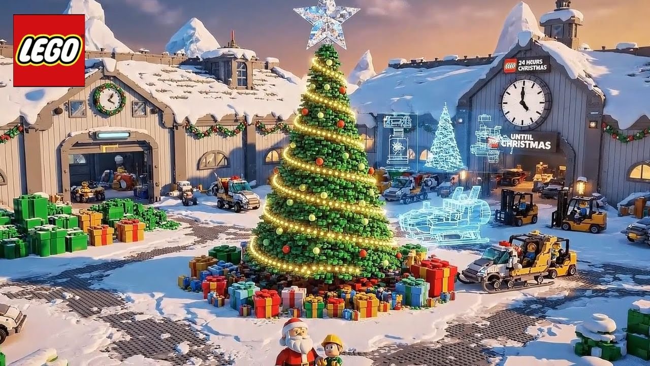 Ultimate Christmas Haul 2025: Assembling The Giant LEGO Tree!