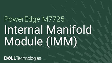 How to replace the IMM on a PowerEdge M7725