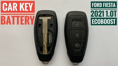 Ford Fiesta Key Fob Battery Replacement (2020 - 2023) Ecosport Kuga