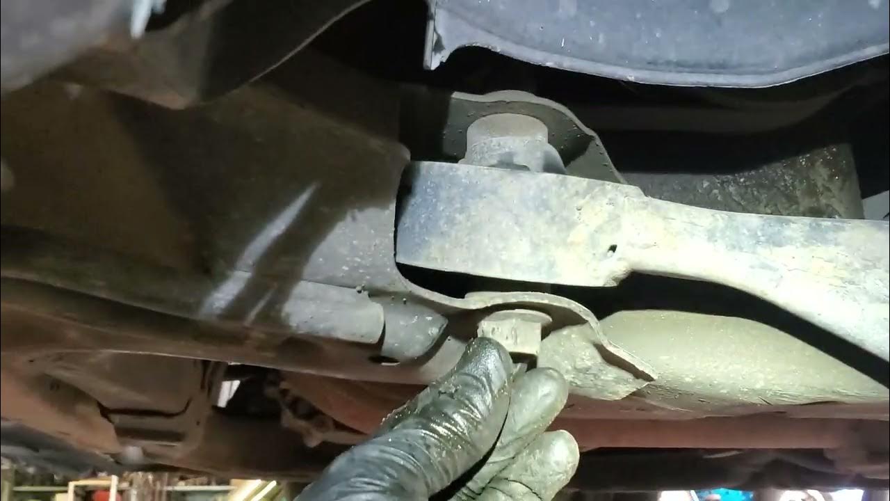 2002 Honda Civic Lower control arm removal - YouTube