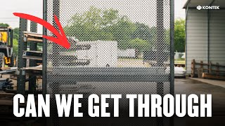 Thermal Breaching Demonstration - IFI-6  Perimeter Security Fencing