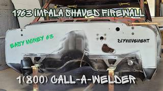 LETS INSTALL A FIREWALL SHAVE KIT PART 2 / DIYMOVEMENT / SMOOTH FIREWALL / 1963 IMPALA / CLASSIC CAR