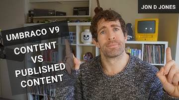 Umbraco V9 - Content Vs Published Content