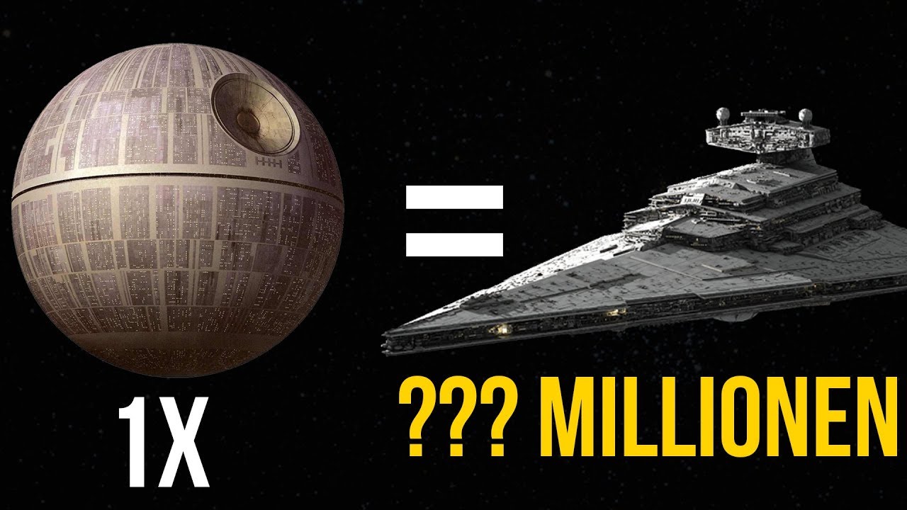 Wie viele STERNENZERSTÖRER aus EINEM TODESSTERN bauen? | New Order