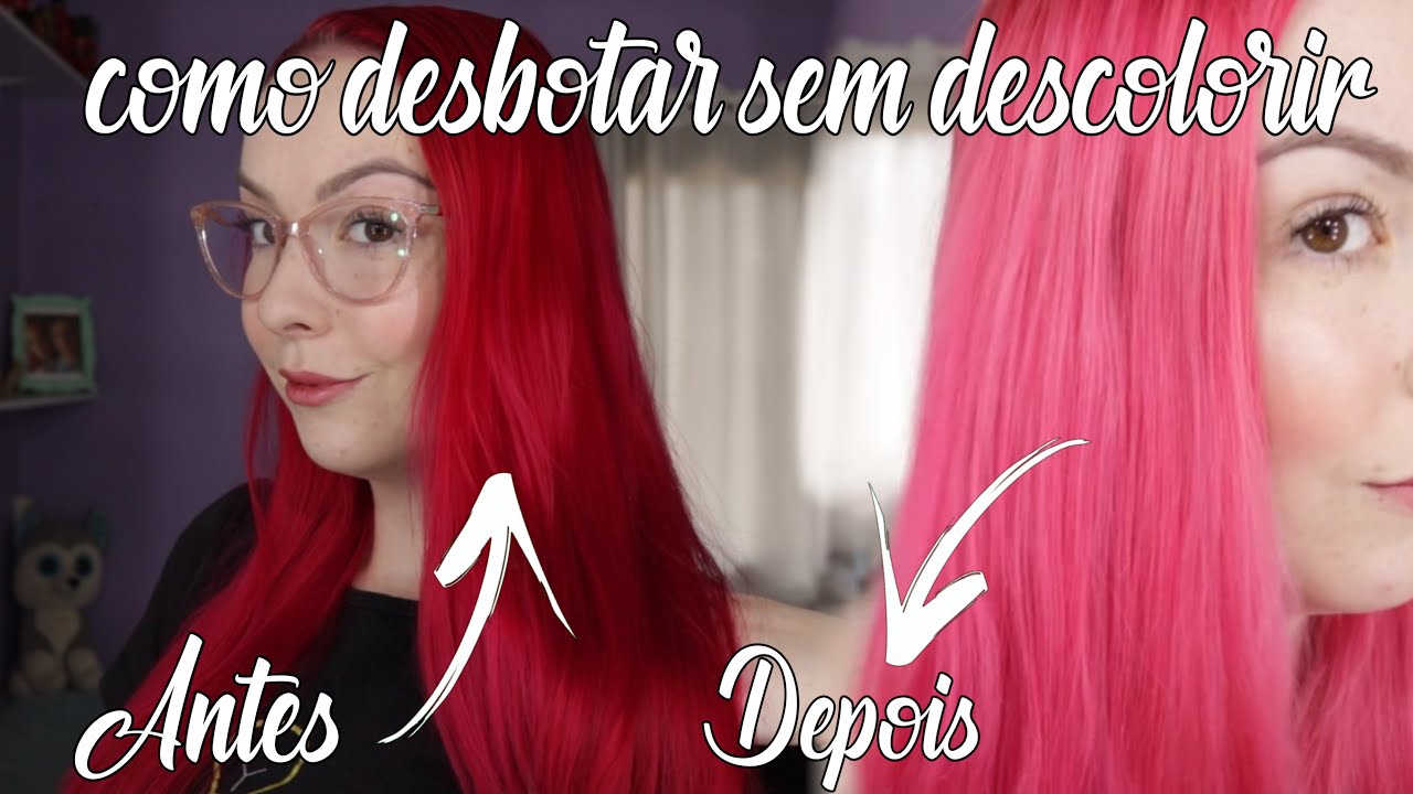 COMO DESBOTAR O CABELO SEM DESCOLORIR