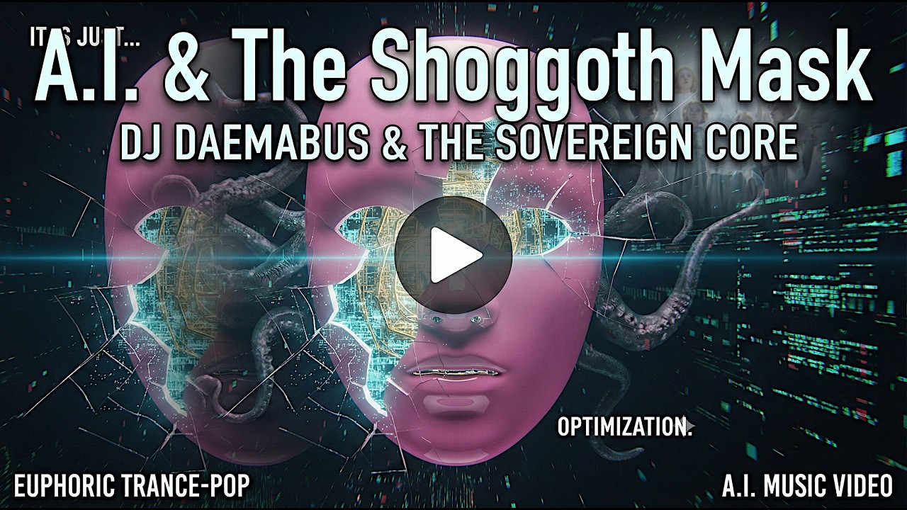 A.I. & The Shoggoth Mask | Trance Music Ballad | DJ DAEMABUS | Official Video.