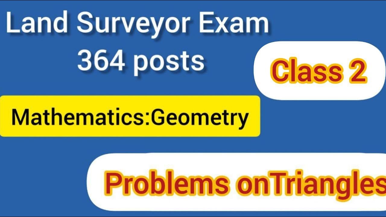 land-surveyor-exam-karnataka-geometry-problems-on-triangles-class-2