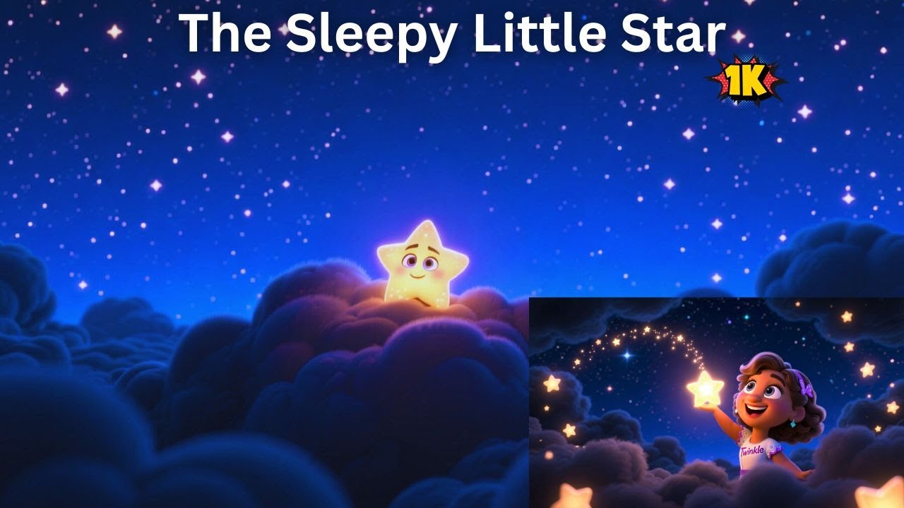 The Sleepy Little Star | A Beautiful Bedtime | Moral Story About ...