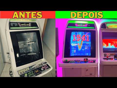 I built a Japanese arcade cabinet from scratch