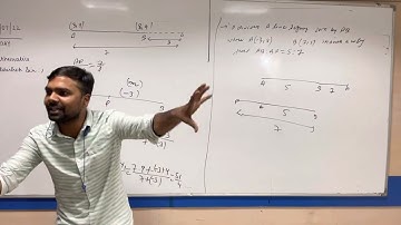 Section formula  (question based on section formula).  Co-ordinate geometry BY ABHISHEK SIR