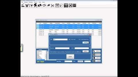 Modular POS - Rename Menu Items