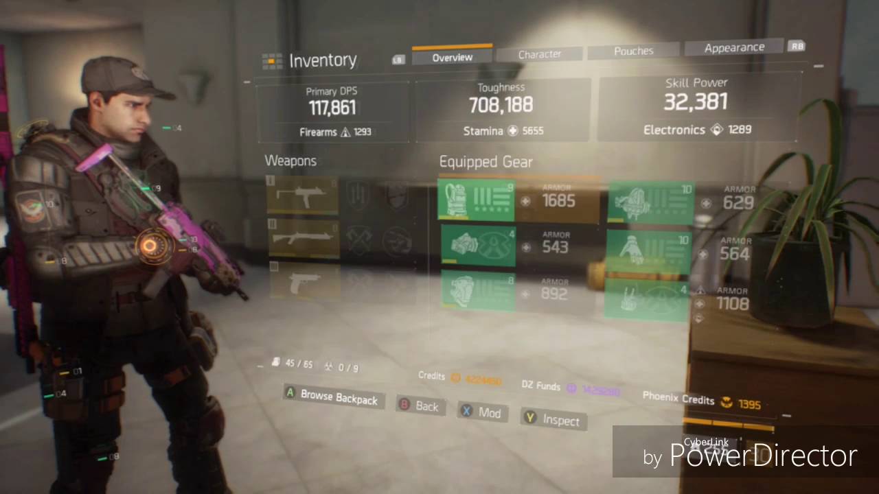 The Division - Tanktician Build!! 700k Toughness with maxed out sticky bomb!