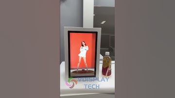 Mini 13.3inch Transparent LCD 3D HoloBox  #oled #oledtransparent #holobox