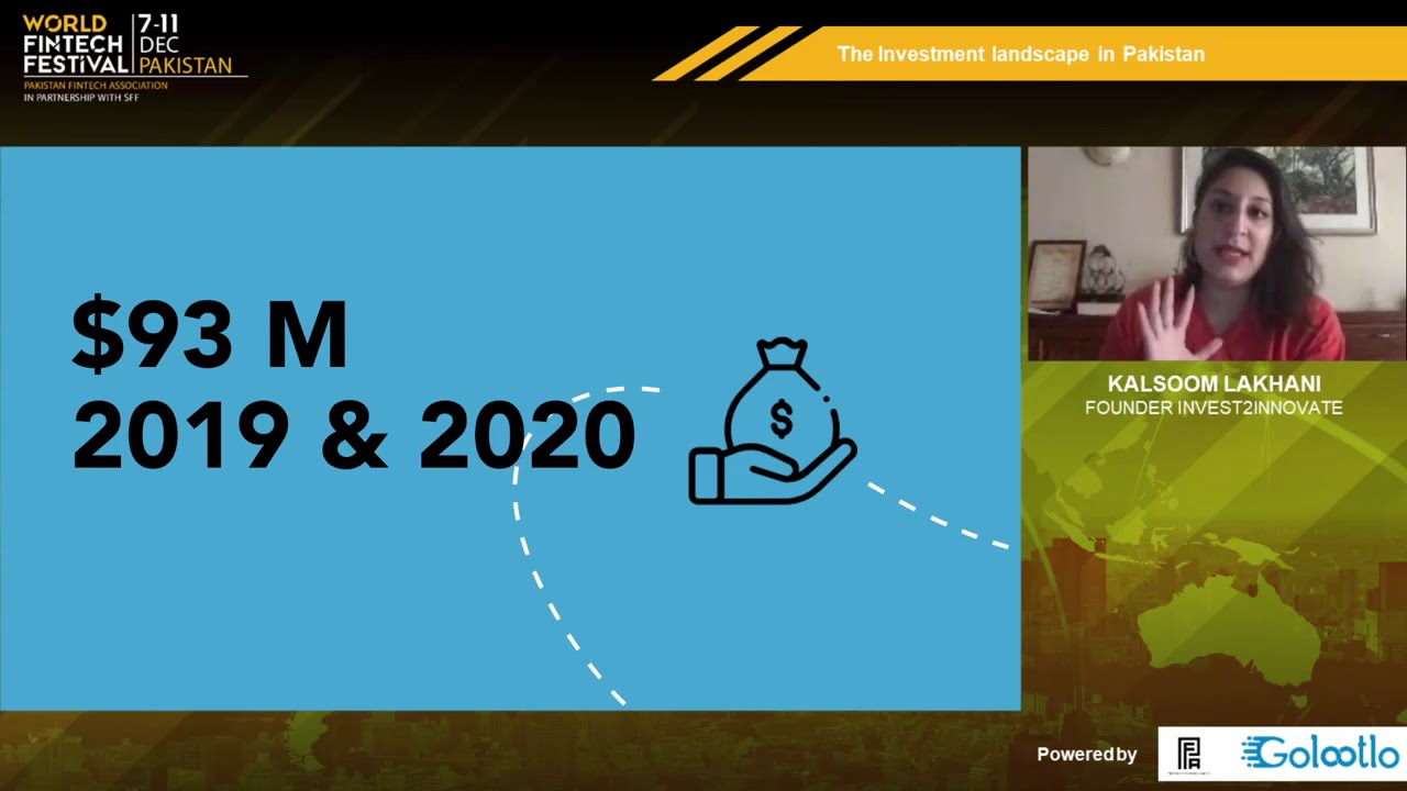 The Investment landscape in Pakistan | World FinTech Festival in Pakistan 2020