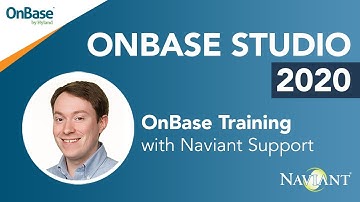 OnBase Studio Training and What