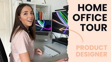 My Home Office and Desk Tour — Remote Work Setup (UI/UX Product Designer)