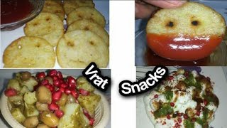 Two types super healthy fatloss special chaat n vrat wali smiles recipe/झटपट बनने वाला वर्त नाश्ता