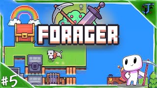 Forager - Beta 7 Playthrough | Ep 5 - Fire and Ice! | Gameplay + Walkthrough