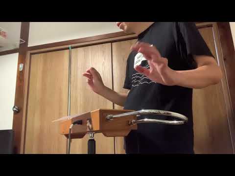 「まわる僕らと銀河系」 （作曲：坂本英城） テルミン 嘉田勝 210908 theremin by Masaru Kada