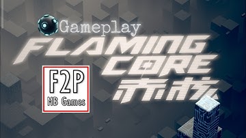 [OFFLINE/ARCADE] Flaming Core Gameplay | Hightech Retro style Pinball