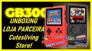 GB300 UNBOXING LOJA PARCEIRA Cutesliving Store! #sf2000 #gb300 #multicore #retrogamesbrasil