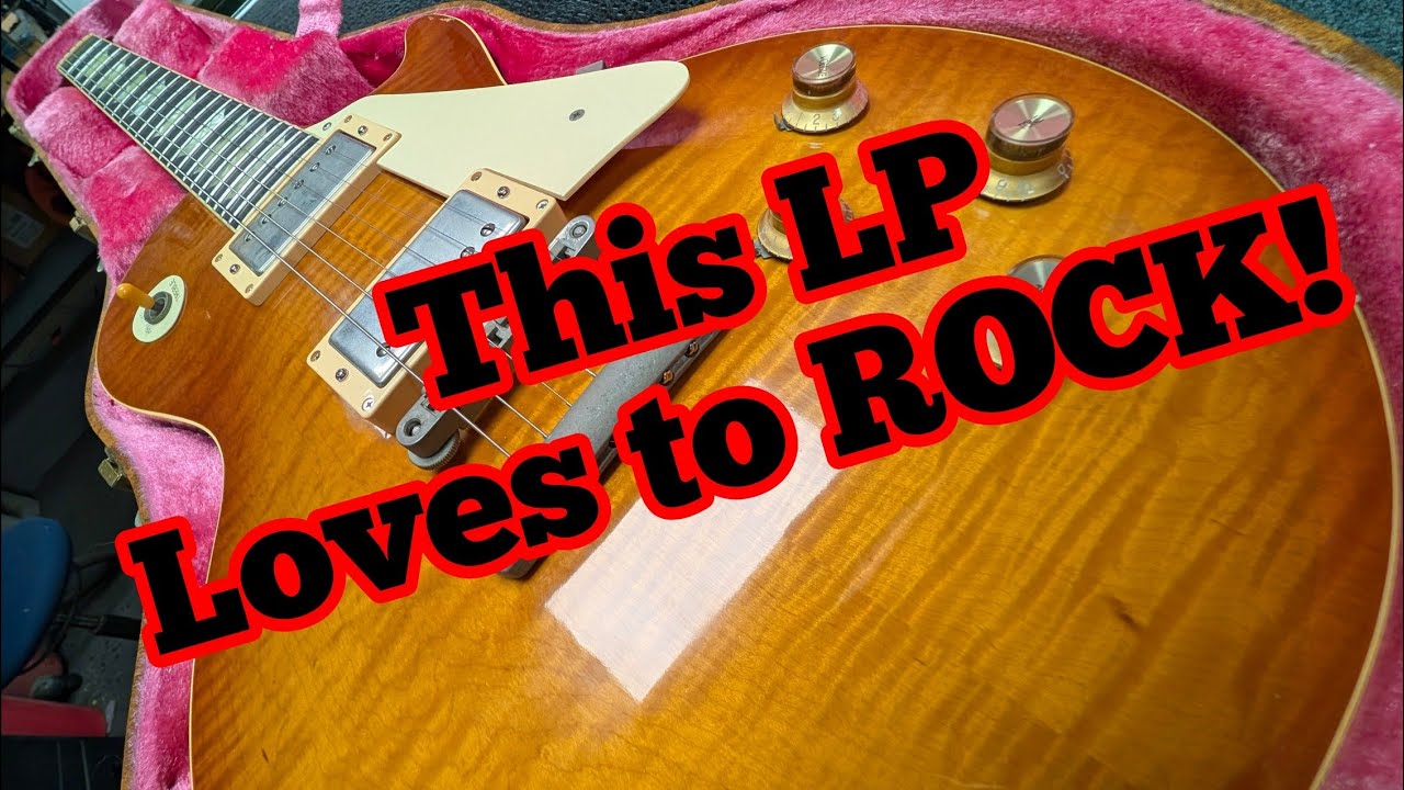 VINTAGE Les Paul Tokai LOVE ROCK! - YouTube