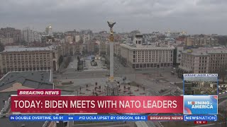 Biden to meet with NATO to condemn Russia | Morning in America
