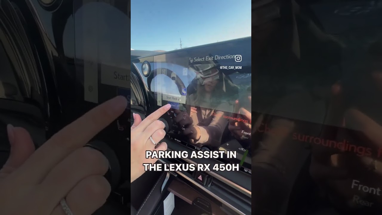 PARKING ASSIST IN THE LEXUS RX 450H